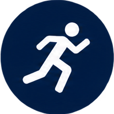 running person icon